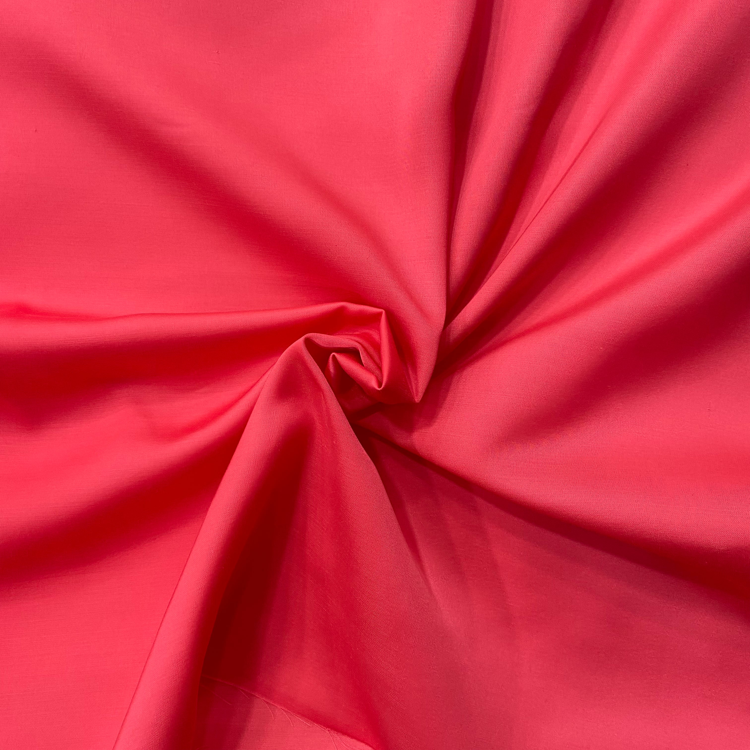 Pretty pink modal satin fabric - 44 width per meter price