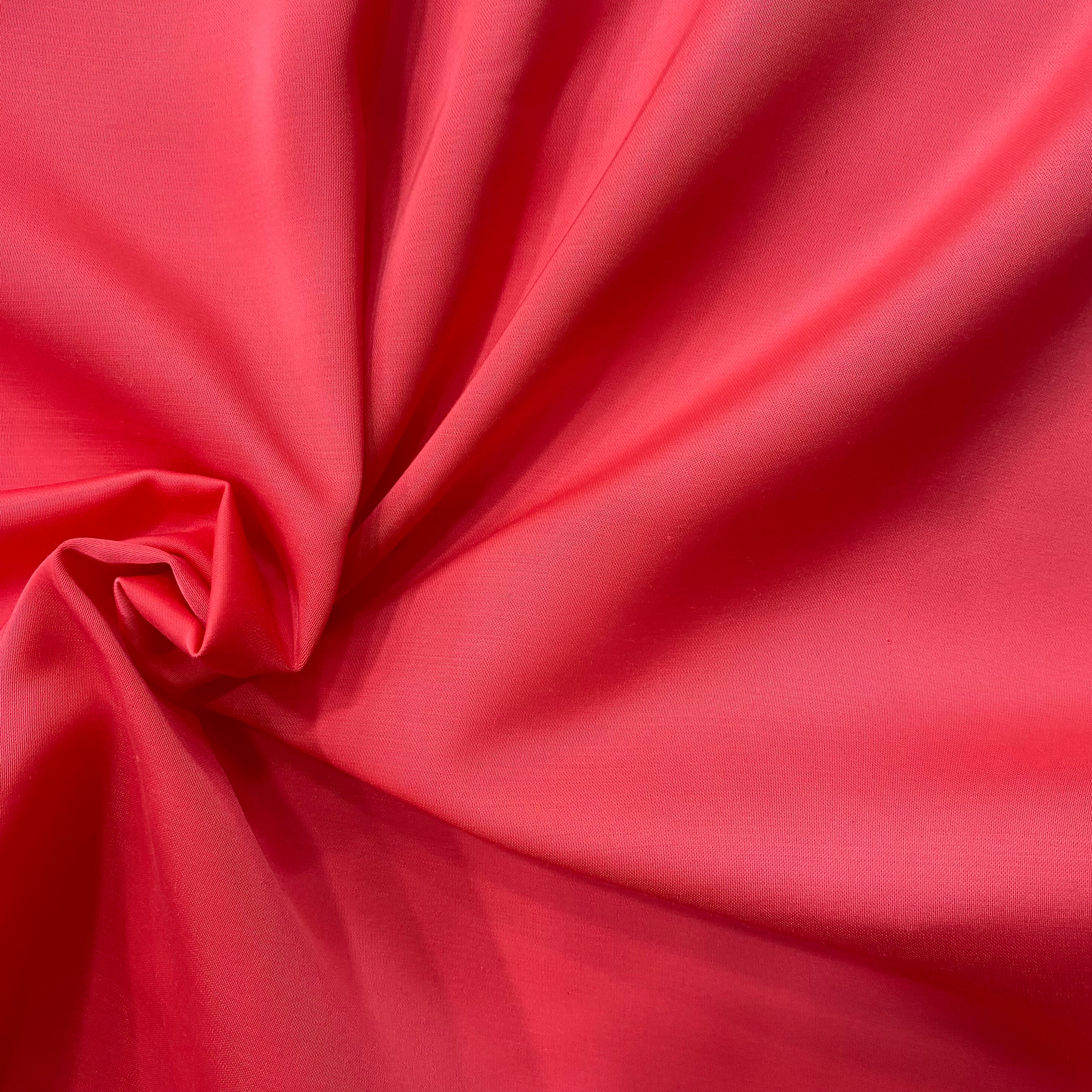 Pretty pink modal satin fabric - 44 width per meter price