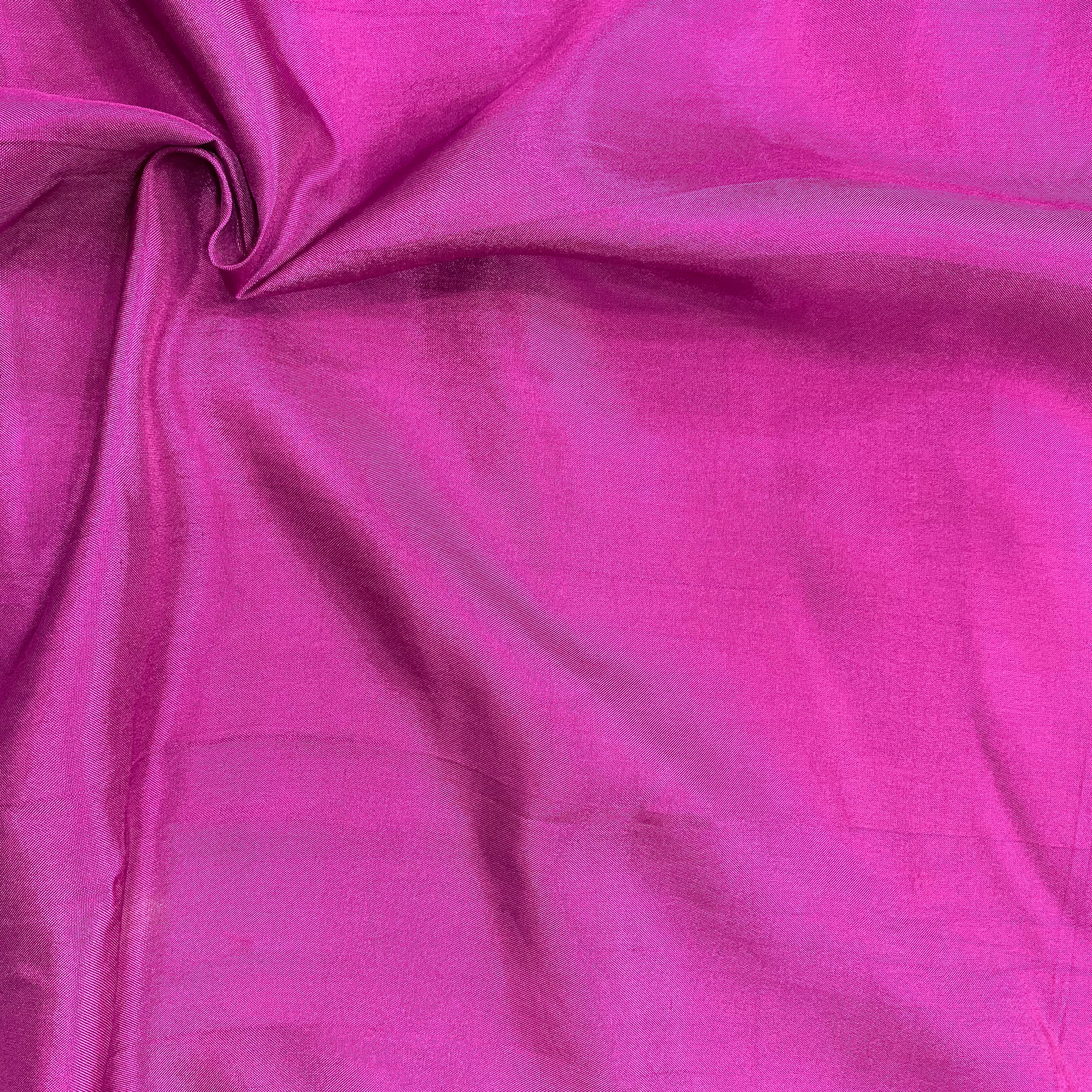 Magenta upada silk fabric - 44 width per meter price