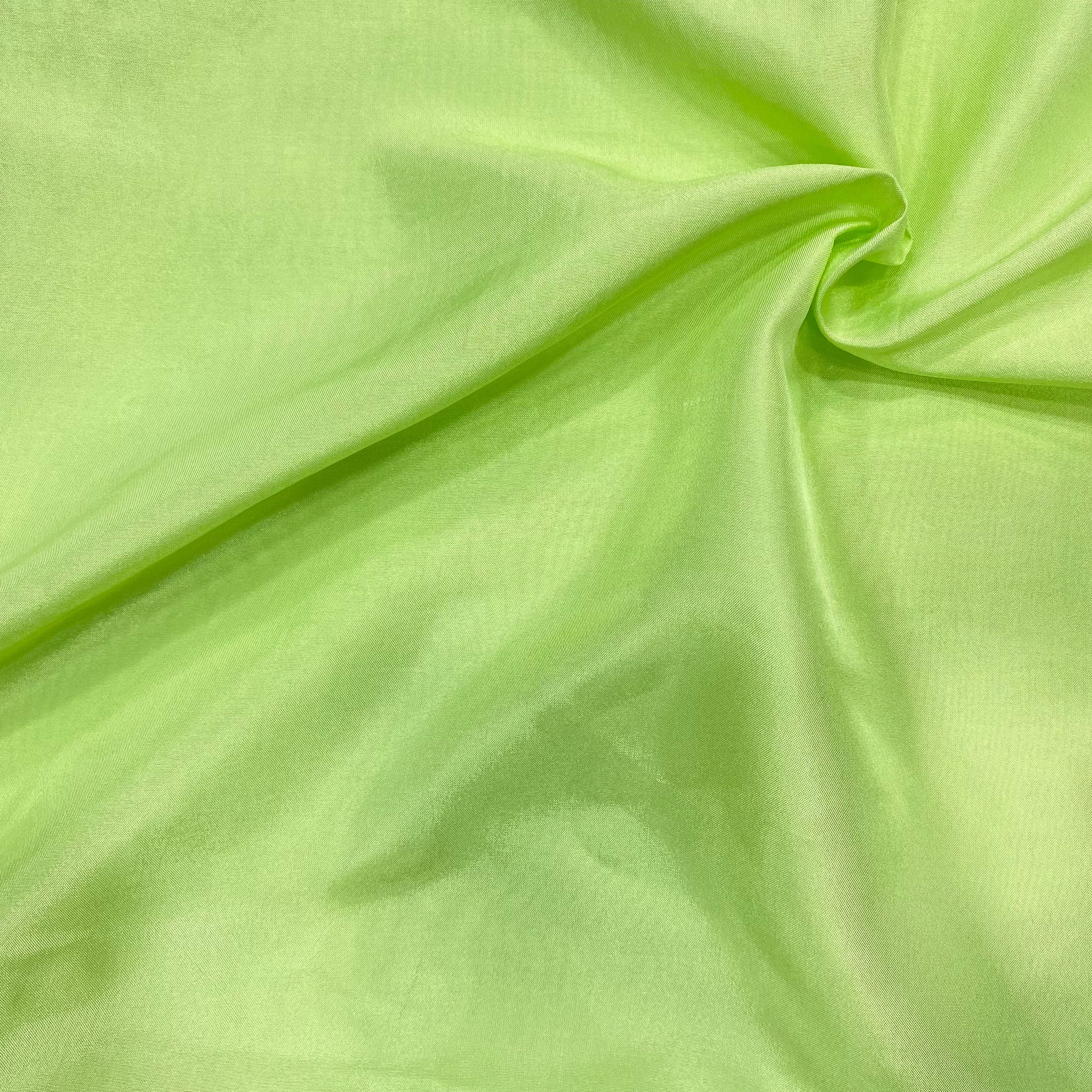 Light pastel green upada silk fabric - 44 width per meter price