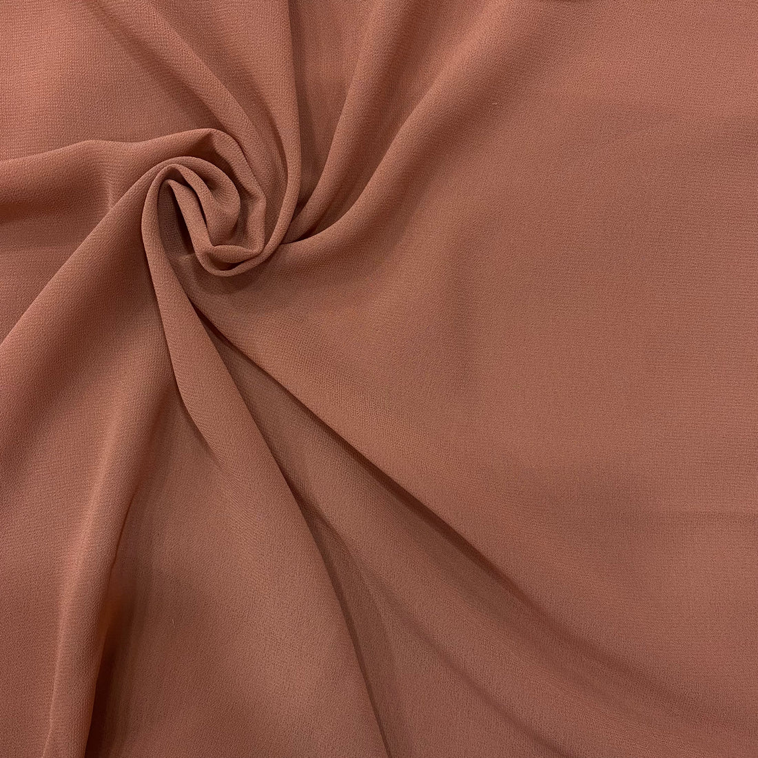 Draping fabric in brown 
