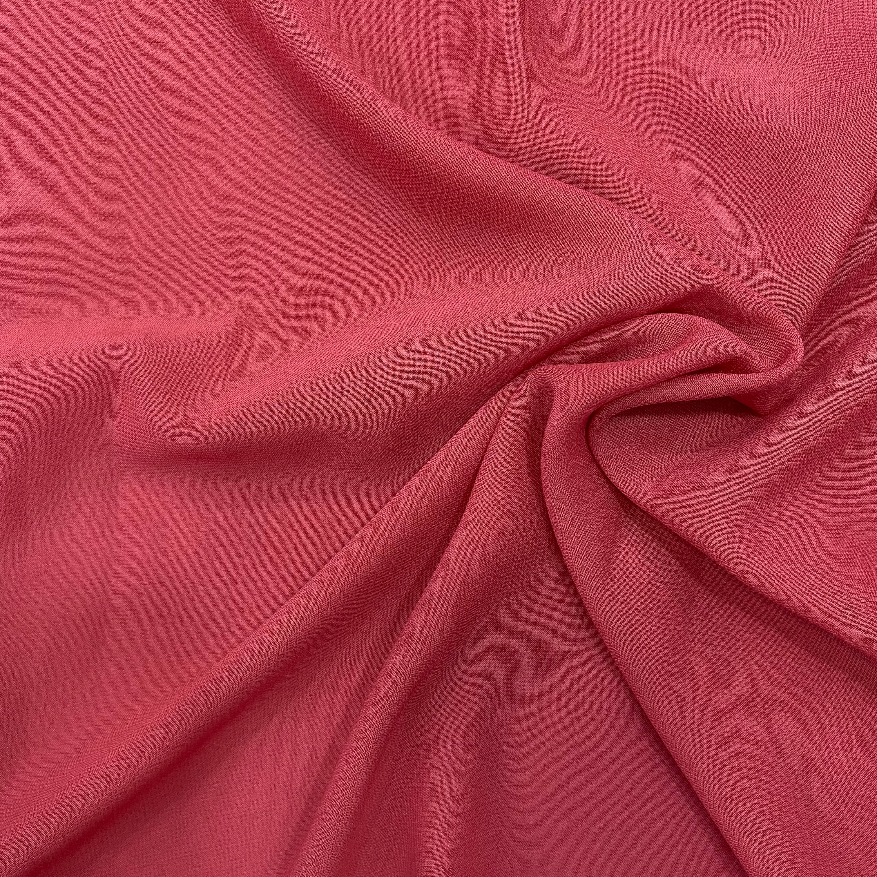 Pretty pink georgette fabric- 44 width per meter price
