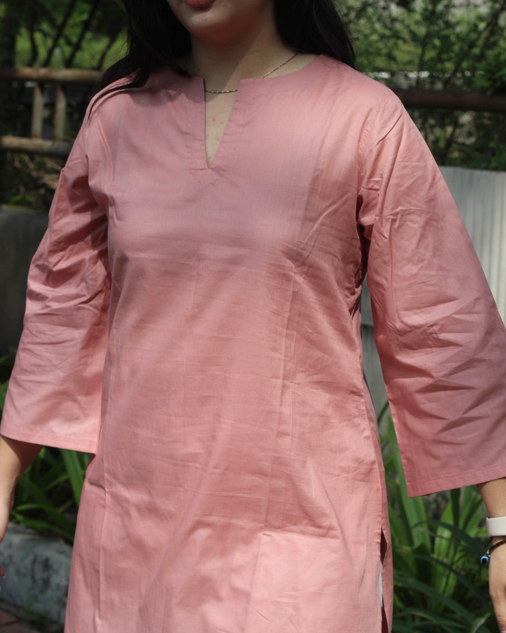 Jiya Short Tunic in Pure Cotton