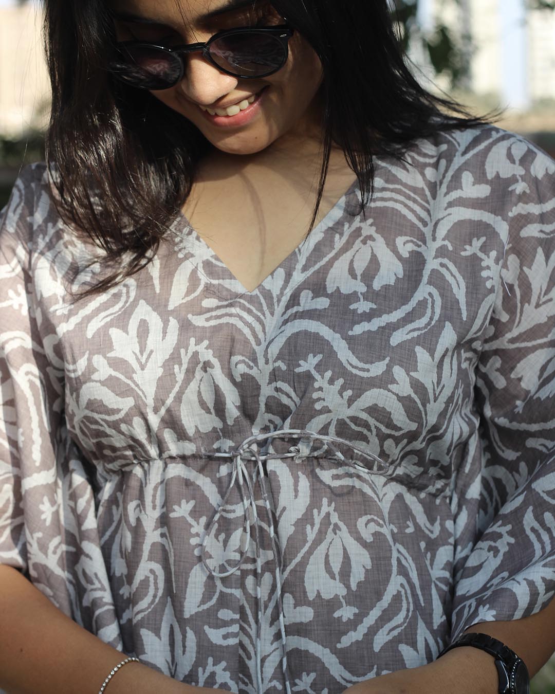 Earthy Premium cotton Long Kaftan