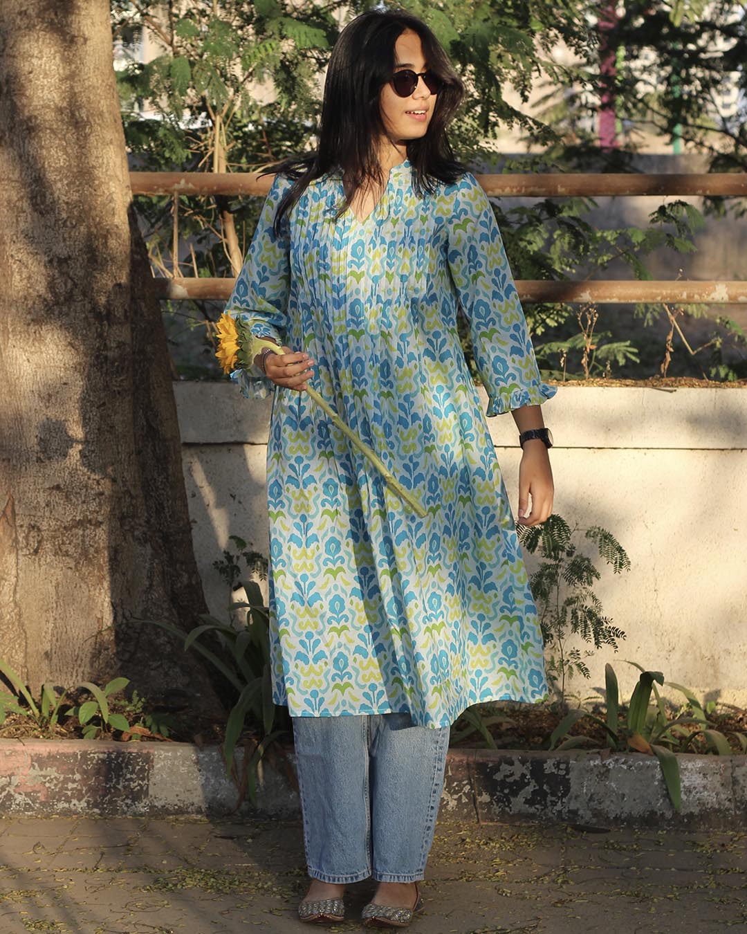 Bluegrass premium cotton Long kurta