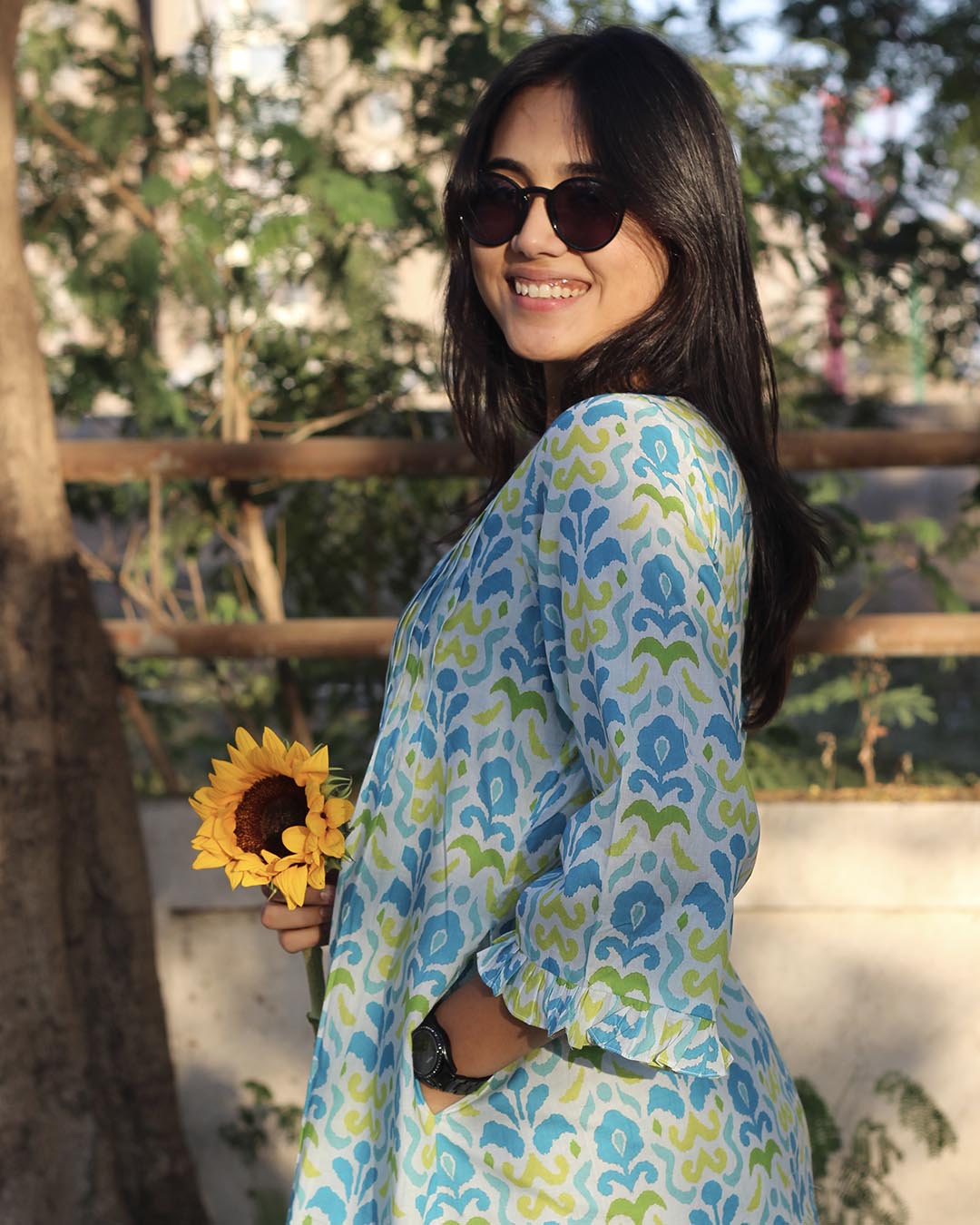 Bluegrass premium cotton Long kurta