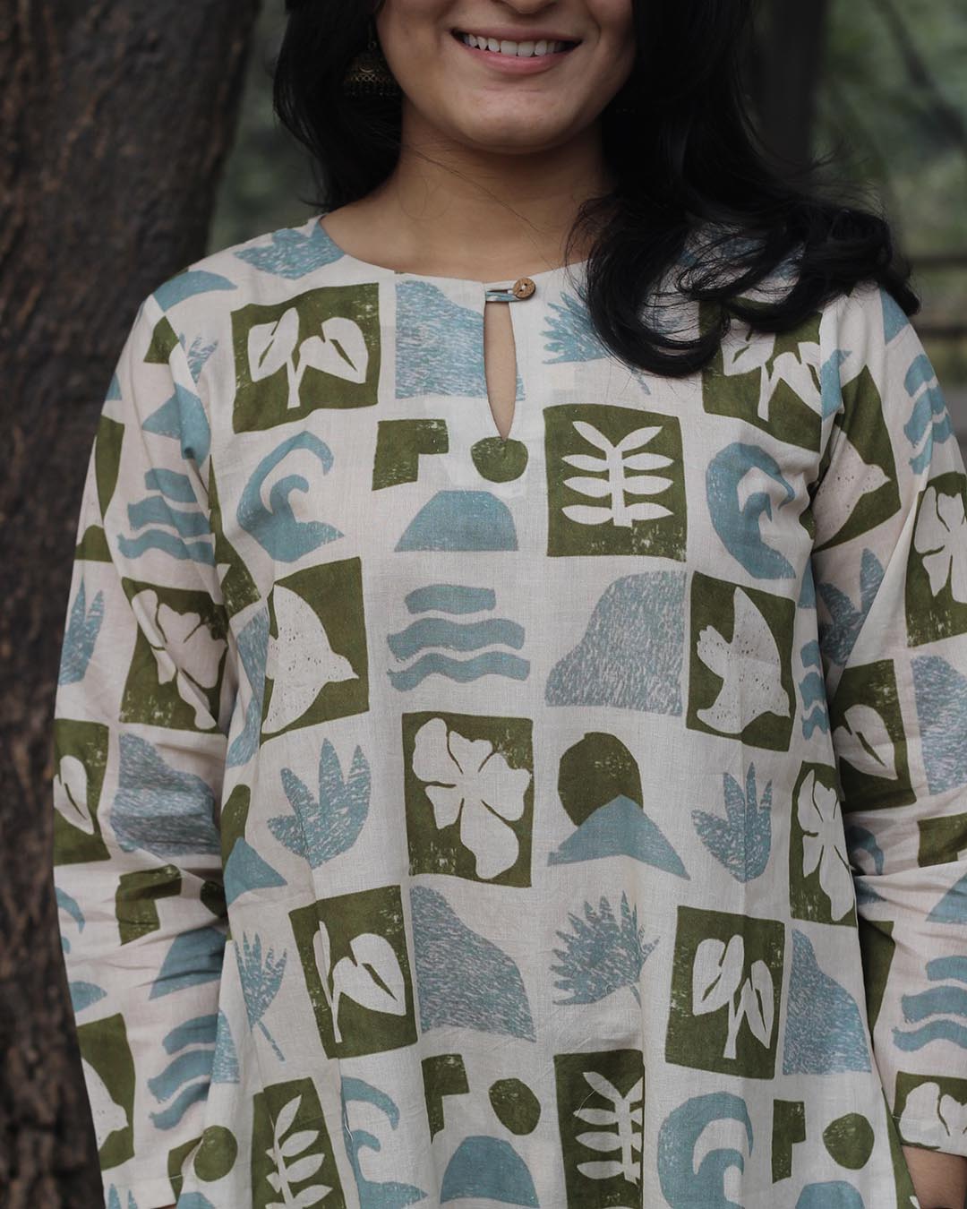 Summer Vibe Premium cotton Kurta pant Set