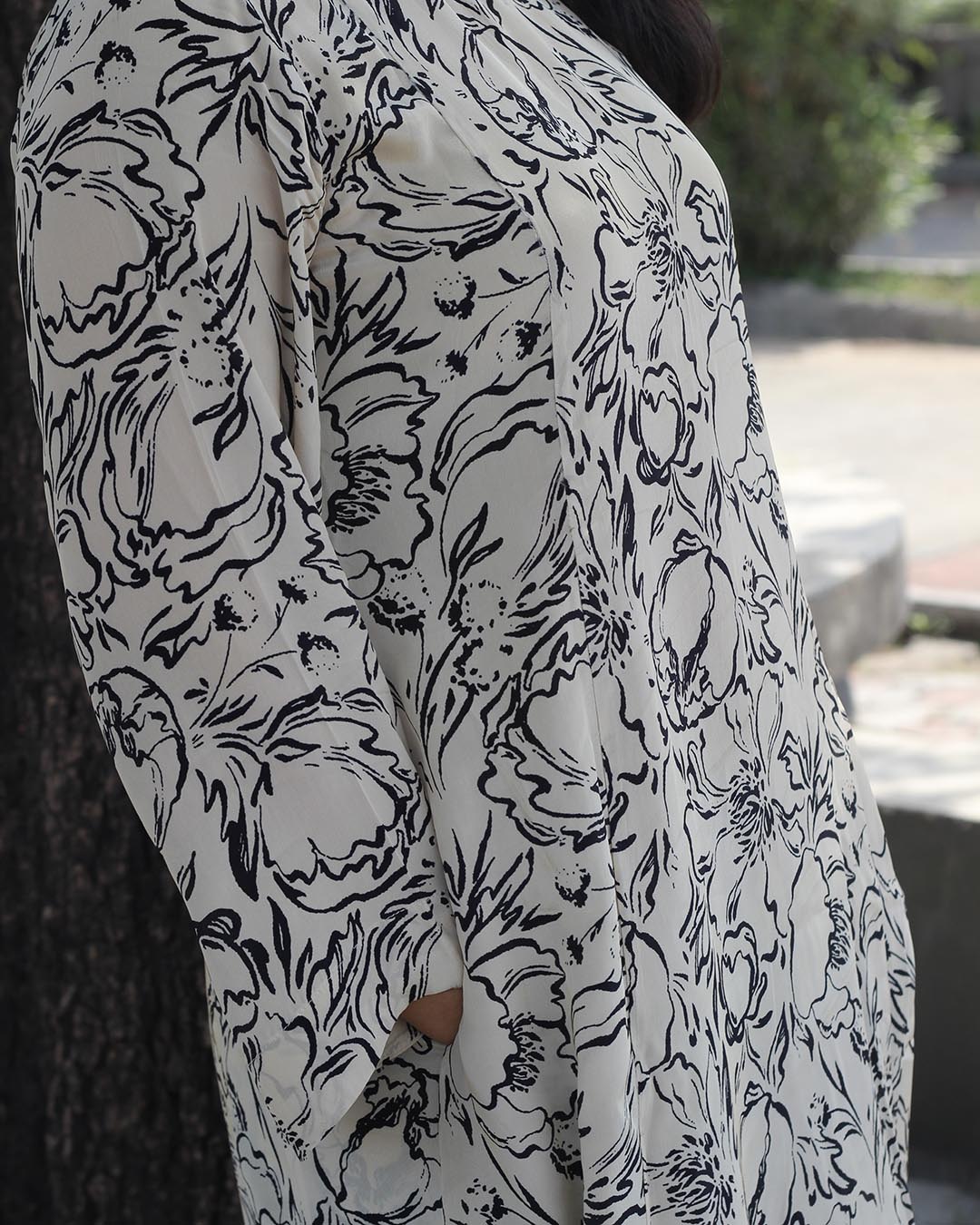 Whispering Flora Pure Crepe Kurta Set - Set of 2