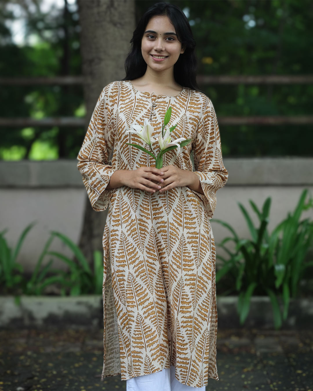 Occur Printed Kurta in Pure Cotton