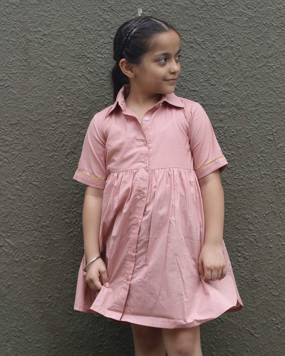 Pinky Promise Shirt Dress