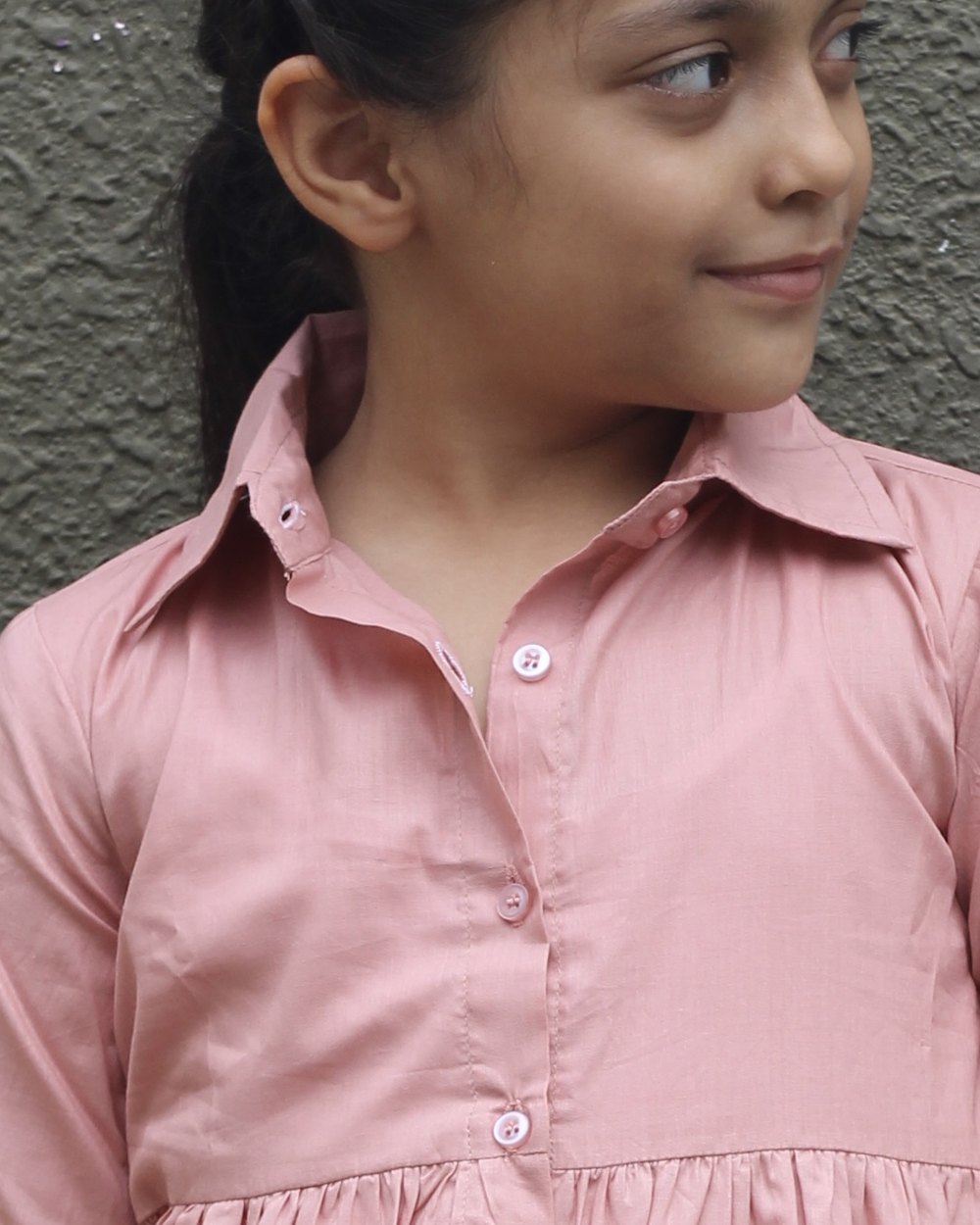 Pinky Promise Shirt Dress