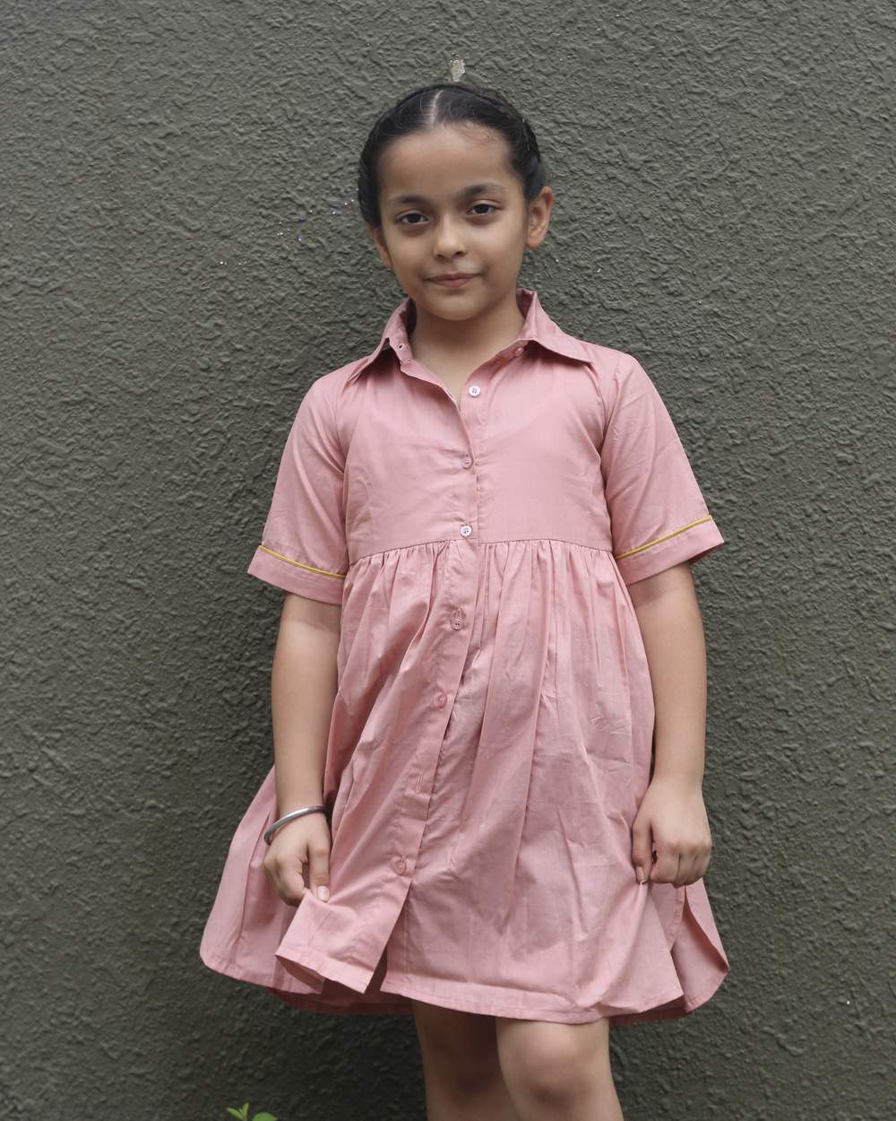 Pinky Promise Shirt Dress