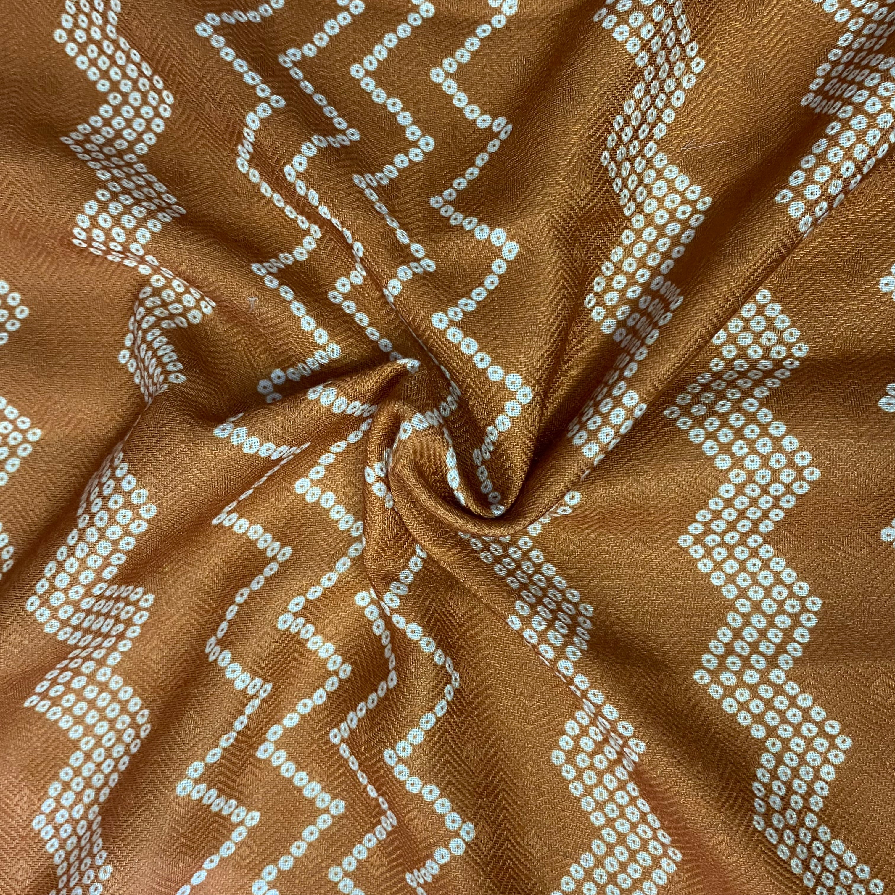 1.5 Meter - Geometric print Pashmina fabric